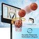 preview thumbnail 3 of 11, Height Adjustable 4.4-10 FT Portable Basketball Hoop with Shatterproof Backboard Indoor & Outdoor Fun