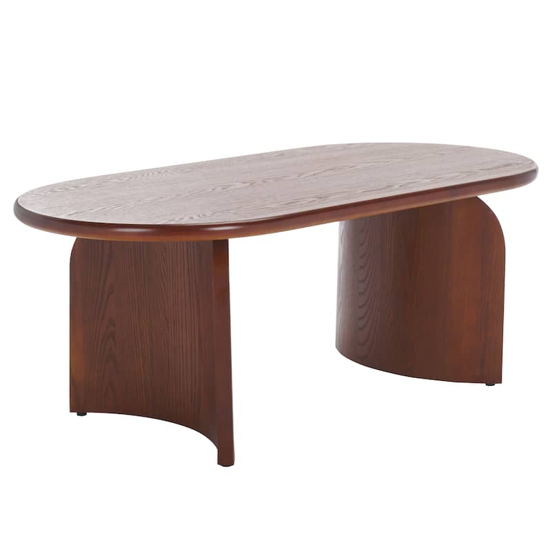 SAFAVIEH Chakun Oval Top Coffee Table - 47"W x 24"D x 18"H