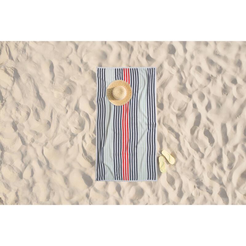 Dan River 2-4 Pack Cabana Stripe Beach Towel Set