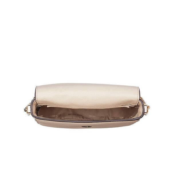 michael michael kors pebble leather half dome crossbody