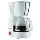 preview thumbnail 3 of 2, 4 Cup Coffee Maker in White