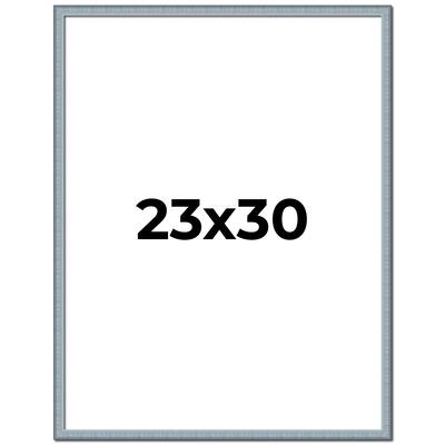 23x30 Frame Rustic Sky Blue Solid Wood Picture Frame | 0.75 Inch