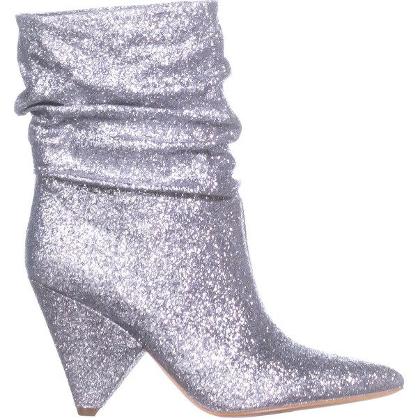 guess silver boots