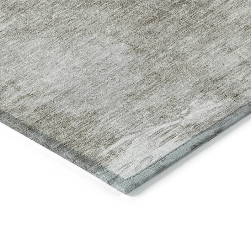 Machine Washable Indoor/ Outdoor Chantille Modern Ombre Rug