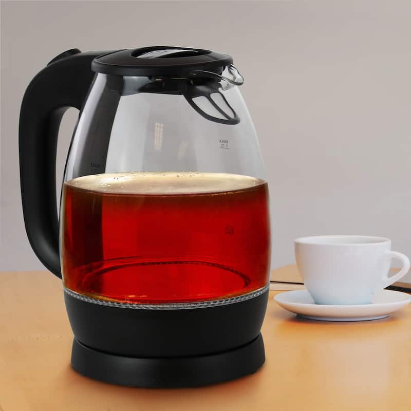 Better Chef 1.7L Cordless Electric Glass Tea Kettle Bed Bath & Beyond