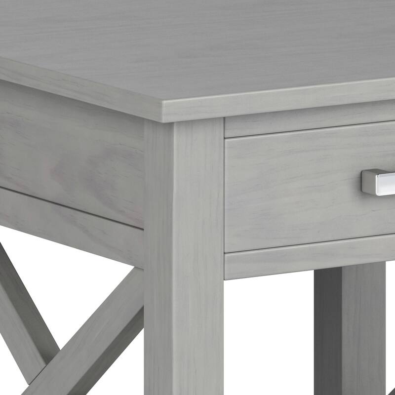 WYNDENHALL Waterloo SOLID WOOD 21 inch Wide Square Contemporary End Side Table - 21 inch Wide