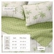 preview thumbnail 4 of 5, Linery & Co. 3-Piece Tropical Palm Sitched Quilt Set with Shams