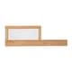preview thumbnail 4 of 26, BreathableBaby Breathable Mesh Toddler Bed Conversion Kit for 3-in-1 Crib Beech