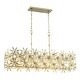 preview thumbnail 5 of 8, Minka Lavery 2147 Flower Child 6 Light 36" Wide Linear Chandelier