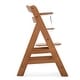 preview thumbnail 6 of 6, hauck AlphaPlus Grow Along Walnut Wooden High Chair, Tray Table & Deluxe Cushion - 16.5