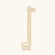 preview thumbnail 1 of 3, Tiny Land® Growth Chart White