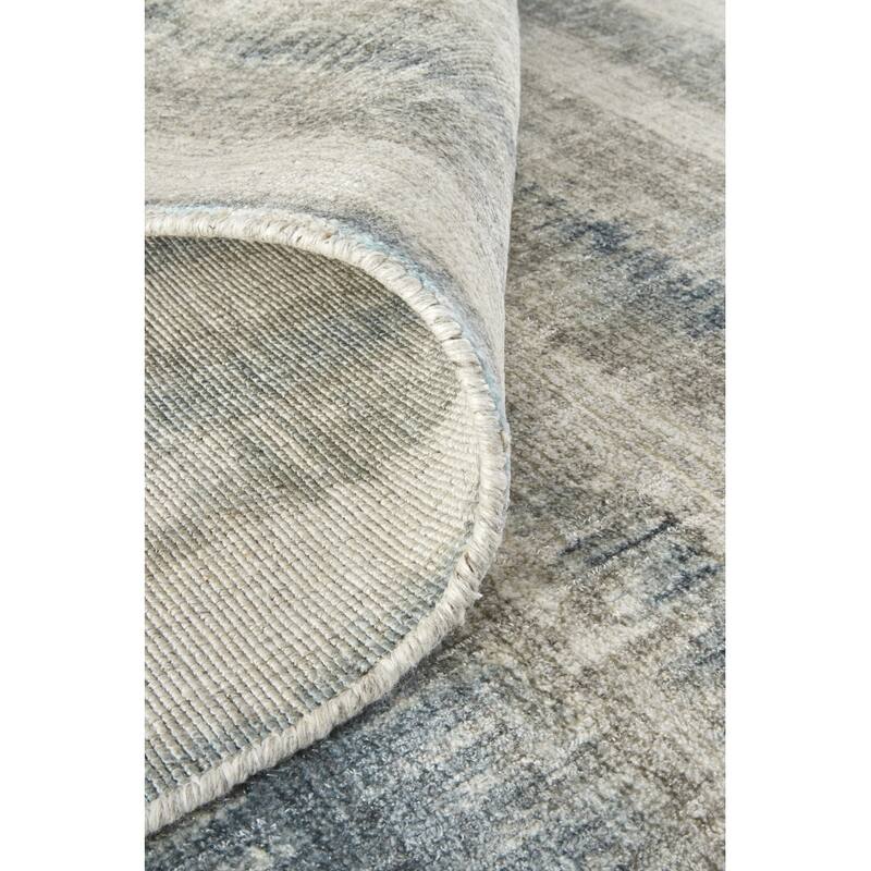 Wihet Abstract Modern Woven Durable Area Rug By HomeRoots