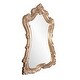 preview thumbnail 3 of 6, Allan Andrews Aged Gold Ornate Framed Full Length Floor & Wall Mirror - 89"H x 60"W