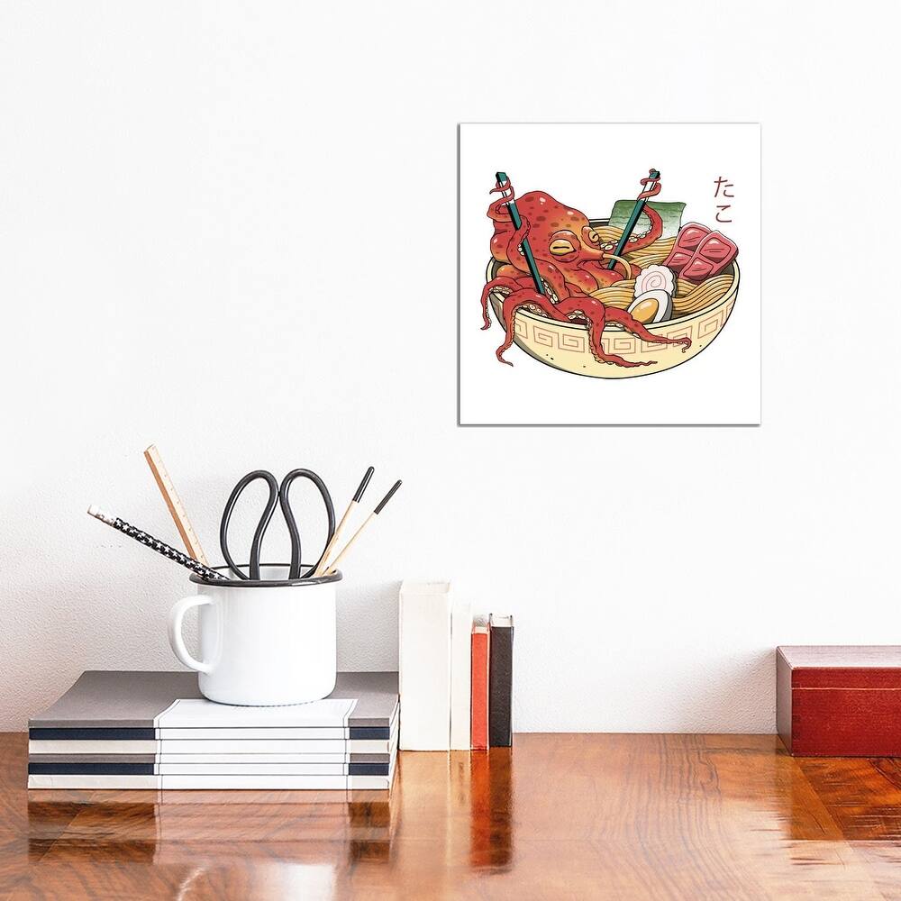 iCanvas "Tako Ramen" by Vincent Trinidad Canvas Print