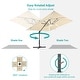 preview thumbnail 8 of 40, BONOSUKI 11.5x9FT LED Cantilever Patio Umbrella with 360 Rotation