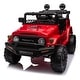 preview thumbnail 64 of 78, Kids Electric Ride-On Toyota FJ Cruiser 12V Car with Remote Control, LED Lights & Three-Point Safety Belt