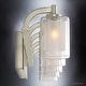 preview thumbnail 6 of 6, Luxury Modern 5-light Brushed Nickel Finish Bathroom Vanity Light - 6" H, 42" W, 6.25" Dep