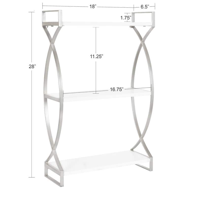 Kate and Laurel Arietta Tiered Shelf