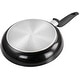 preview thumbnail 3 of 3, Tosca Cortona 10 Inch Nonstick Aluminum Frying Pan in Warm Black - 10 Inch