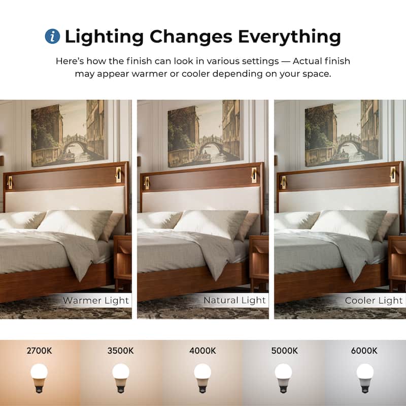 Furniture of America Forma Mid-Century Modern 3-Piece Walnut Solid Wood Platform Bedroom Set