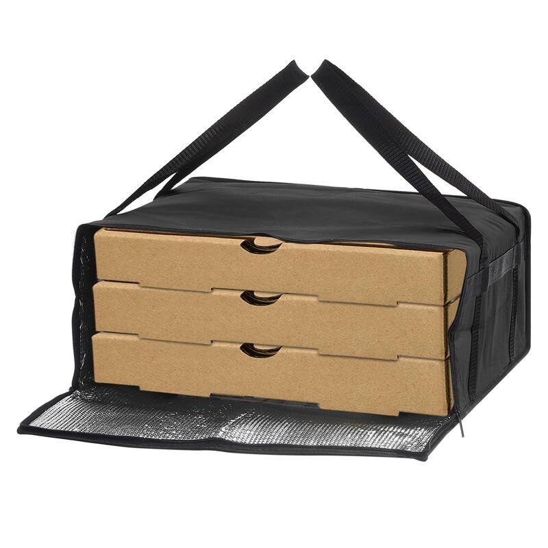Insulated Pizza Bag, 1Pcs Non-woven Fabrics Grocery Bag, Food Carrier