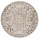 preview thumbnail 137 of 163, SAFAVIEH Madison Diederike Boho Medallion Distressed Rug 6'7" Round - Ivory/Grey Gold