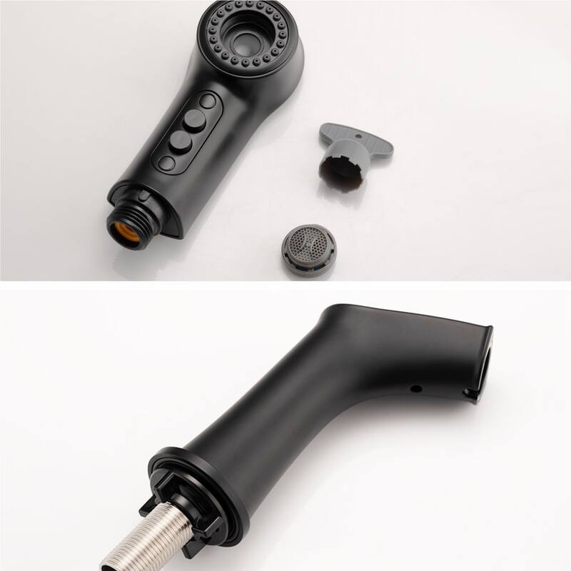 Topcraft Pull Down Two Handle Bathroom Sink Faucet