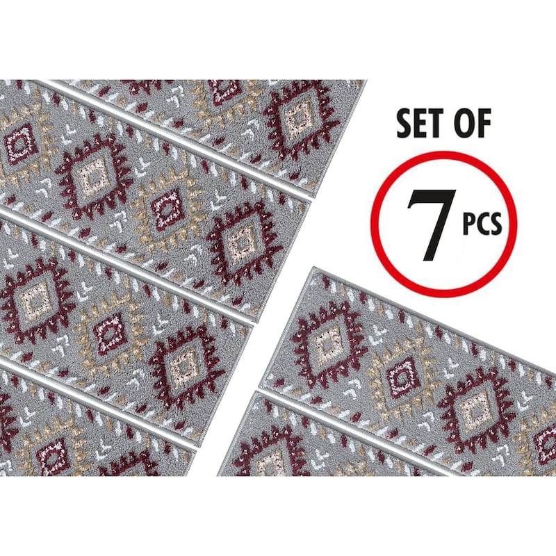 SussexHome Traditional PP Stair Treads (9 x 28 in.)