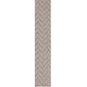 preview thumbnail 16 of 46, Hand-Woven Ann Tone-on-Tone Zig-Zag Wool Area Rug - 2' 3" x 14'