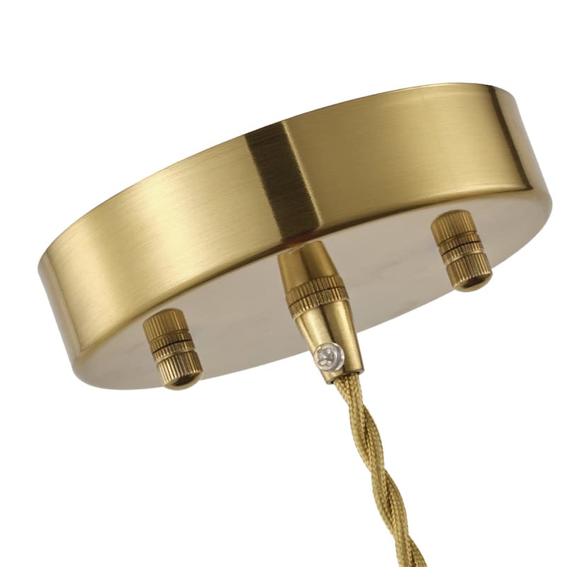 Vintage Green Glass Pendant Light 1 Light Adjustable Hanging Fixture