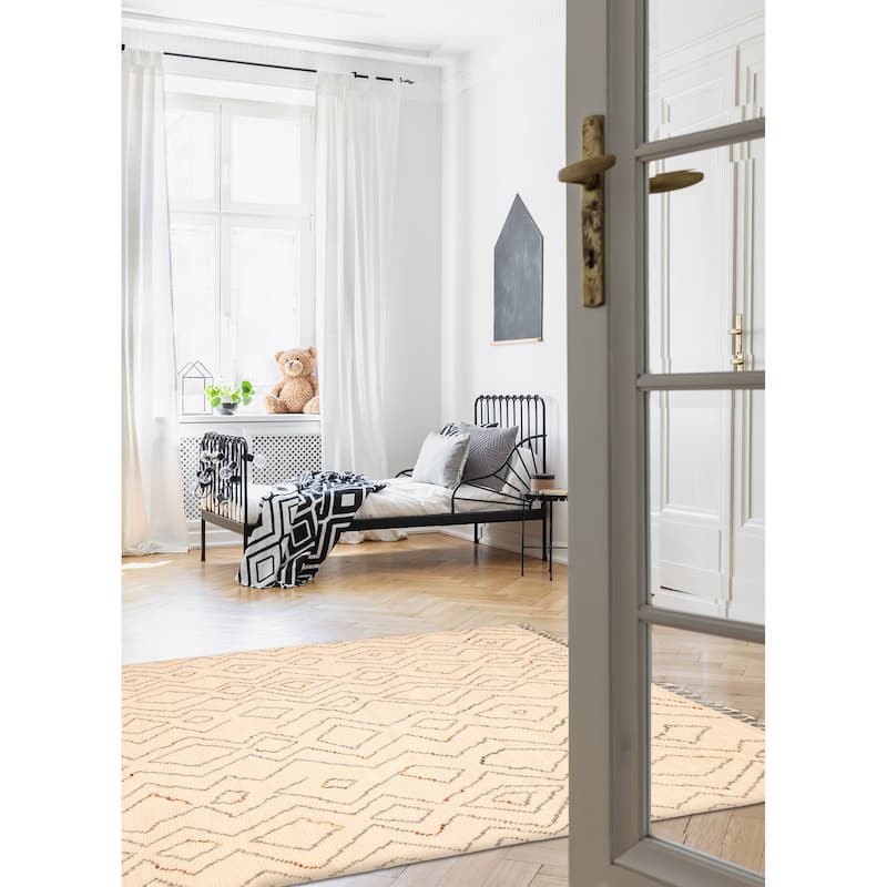 Tangier Cream Rug 7'8" x 9'9" - 7'8 x 9'9