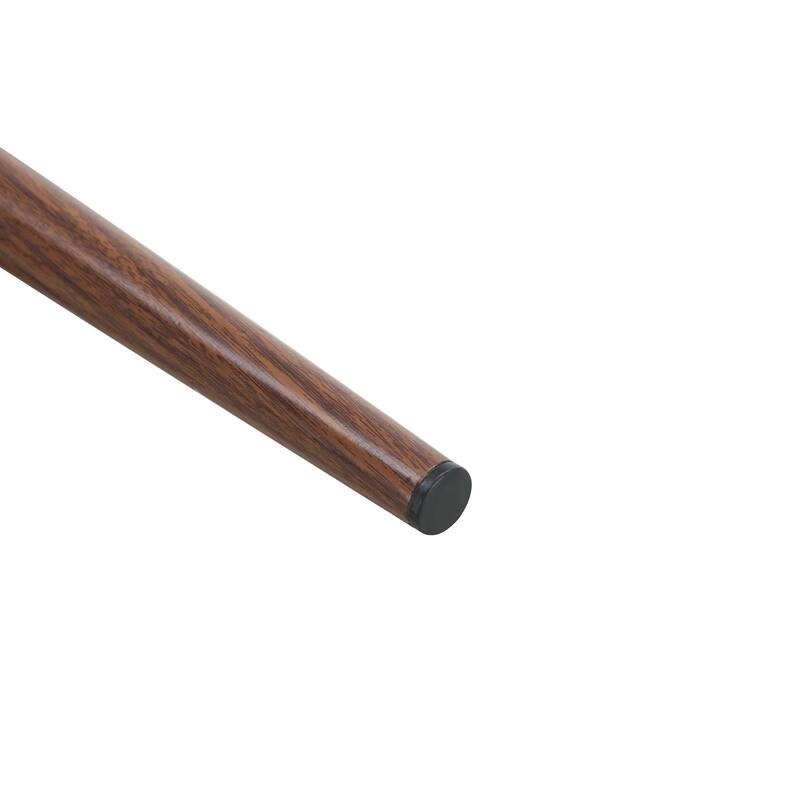 Set Of 4 Suede Backrest And Transfer Legs Chairs