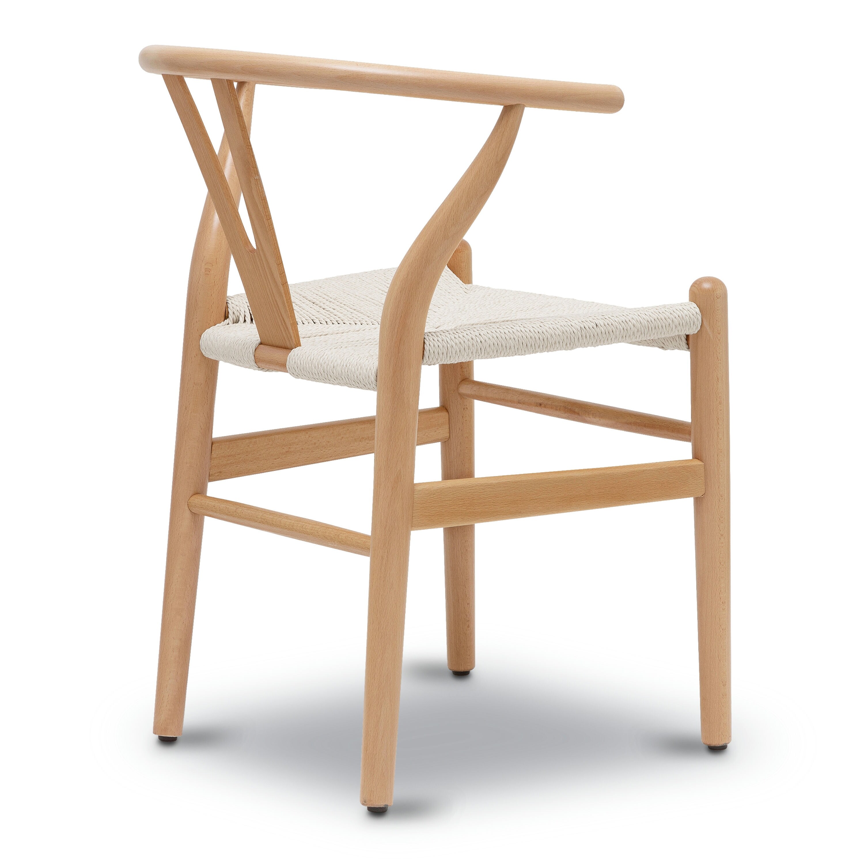 Poly & bark wegner wishbone style weave chair deals