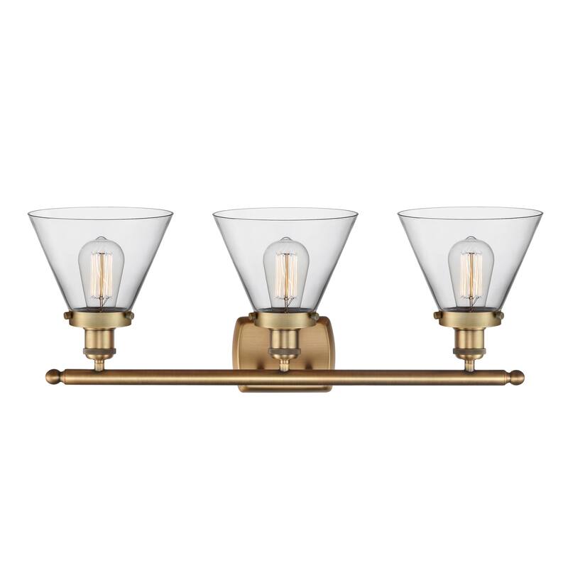 Innovations Lighting Ballston Urban Cone - 3 Light 28" Bath Vanity Light