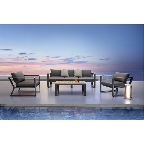 Exee Teak Outdoor Conversation Set - Series 3055