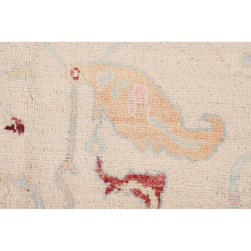 Kazak Oriental Area Rug Hand-Knotted Dining Room Wool Carpet - 5'9" x 7'10"