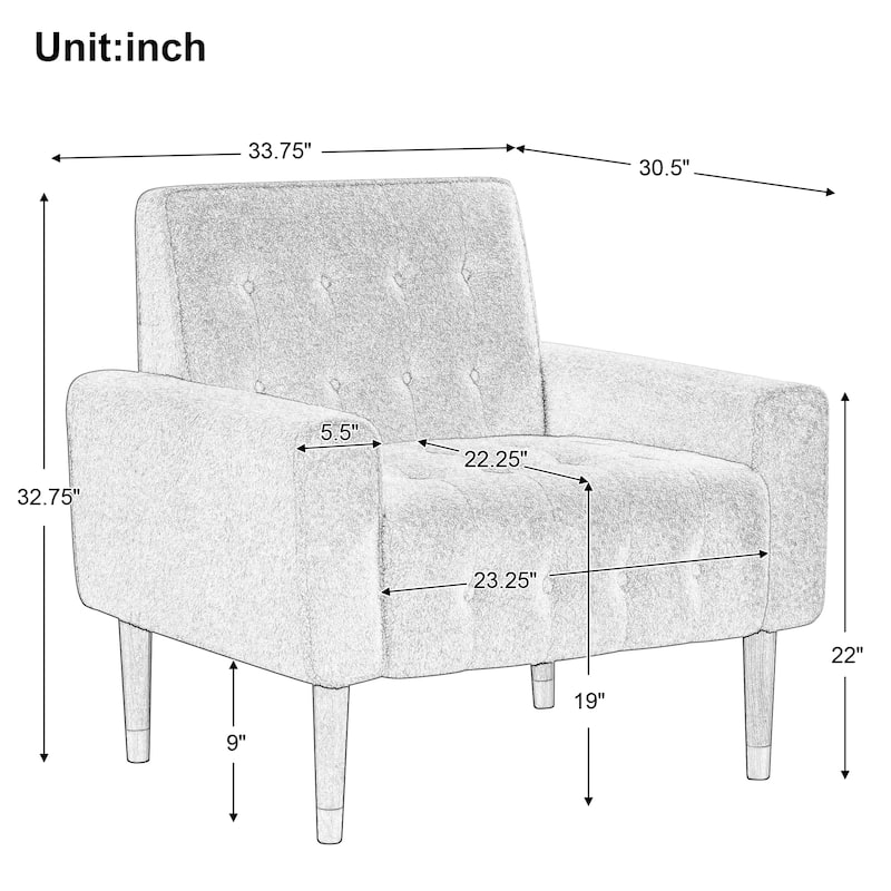 Labi Classic Boucle Accent Chair by Christopher Knight Home