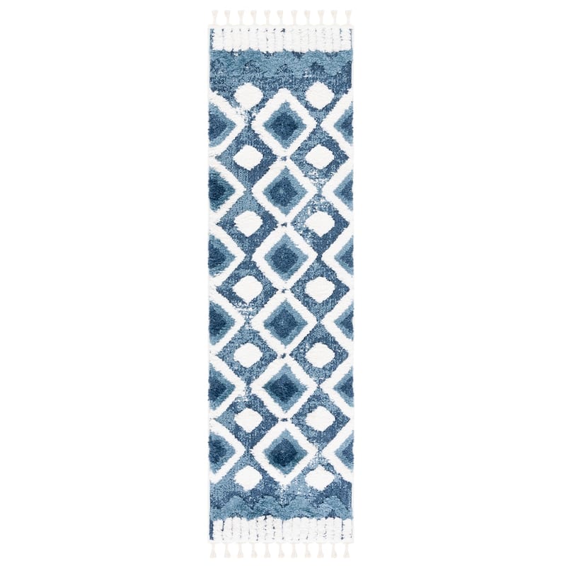 SAFAVIEH Moroccan Tassel Shag Veta 2-inch Thick Rug
