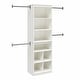 preview thumbnail 10 of 14, Systembuild Evolution Rochon Closet Storage System