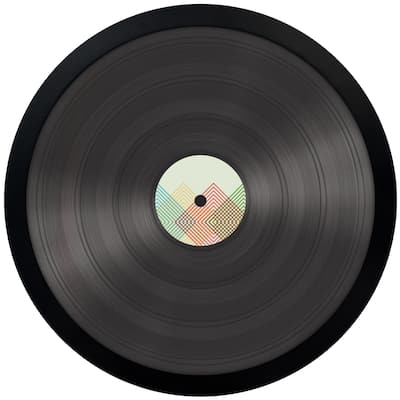 Americanflat 12x12 Vinyl Record Frame - Black