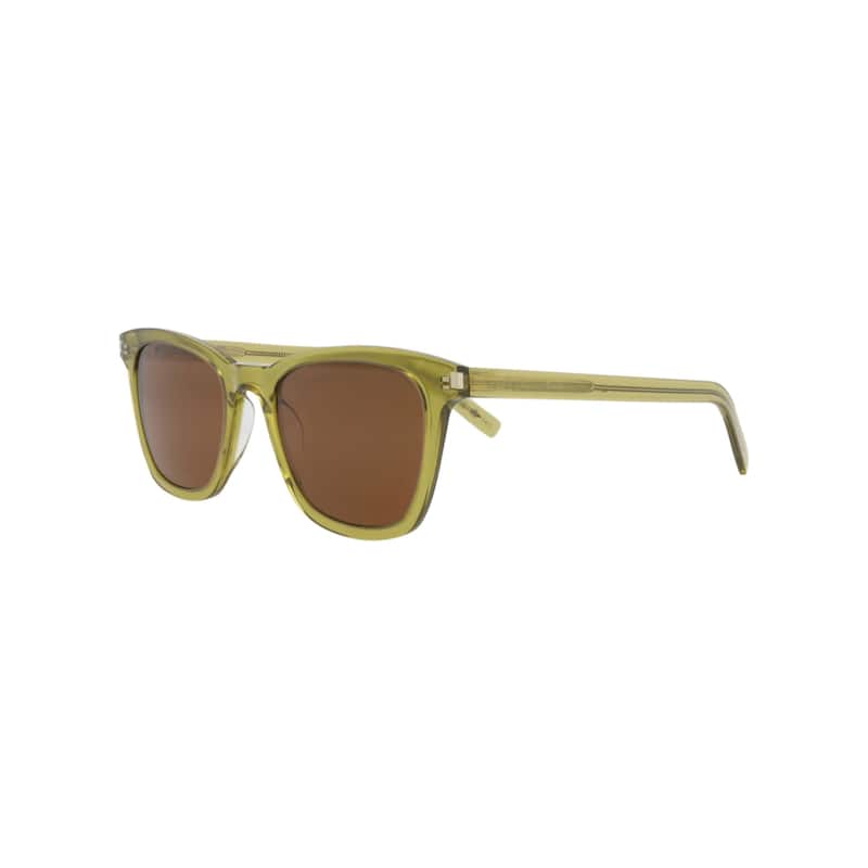 Saint Laurent Square-Frame Recycled Acetate Sunglasses