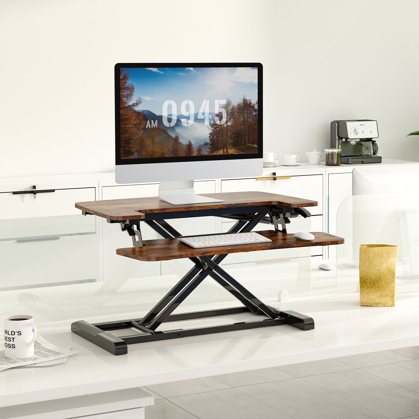 Flexispot stand up desk converter hotsell
