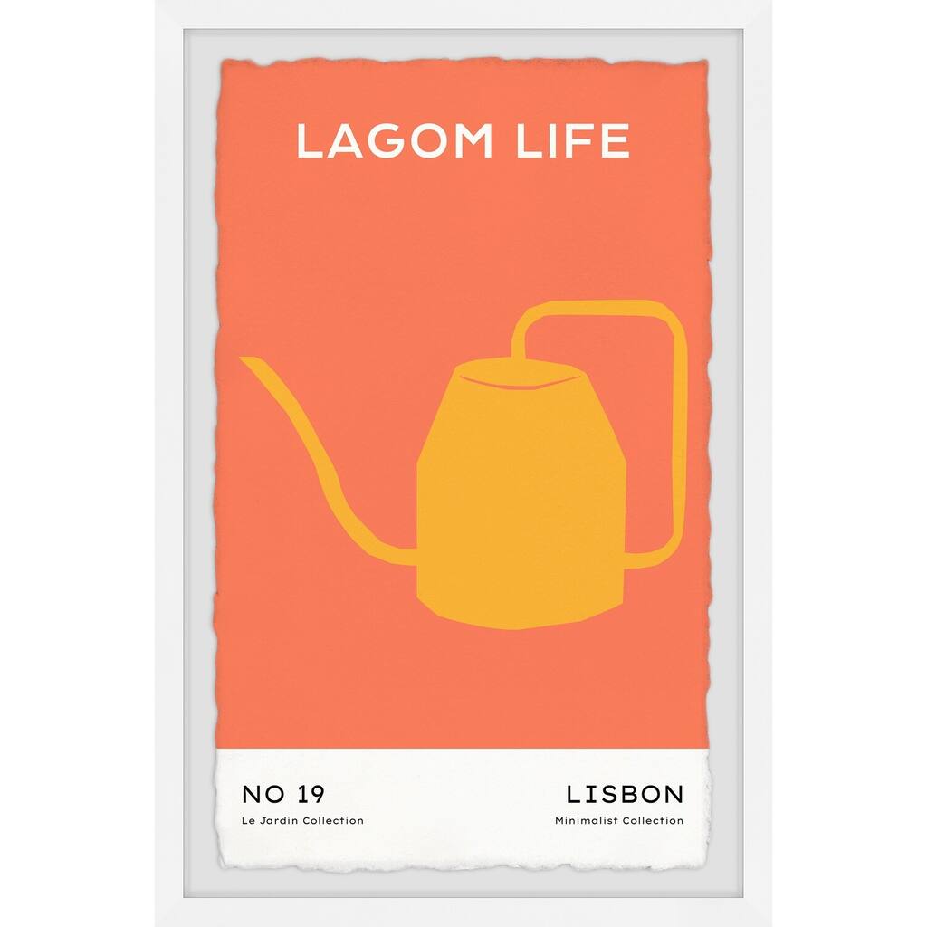 Minimalist Poster No 19 Framed Wall Art, Elegant Home Touch - Sophisticated Artwork for Refined Décor