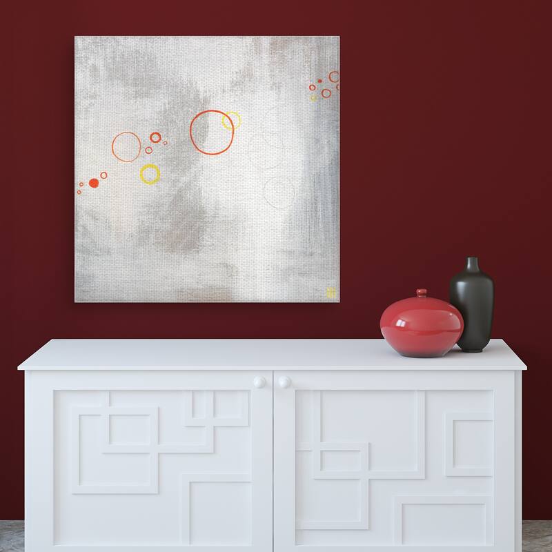 Asteroids II by Stephanie Han Canvas Art Print