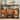 Buffet Sideboard Wood Coffee Bar Cabinet with Charging Station and LED lights