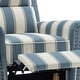 preview thumbnail 61 of 80, Manual Glider Pushback Recliner Chairs with Nailhead Trim