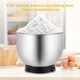 preview thumbnail 13 of 36, 3.2Qt Stand Mixer, 6-Speed Lightweight Kitchen Mixer with Whisk, Hook