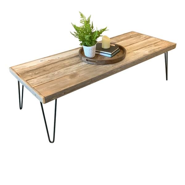 Colt Reclaimed Wood Coffee Table Large Overstock 33605453