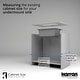 preview thumbnail 60 of 58, Karran Undermount Quartz 24 in. Single Bowl Kitchen Sink Kit