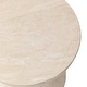 preview thumbnail 13 of 48, Loft 14" Modern MGO Side Table, Round Hourglass End Table, Indoor/Outdoor Accent Table for Patio